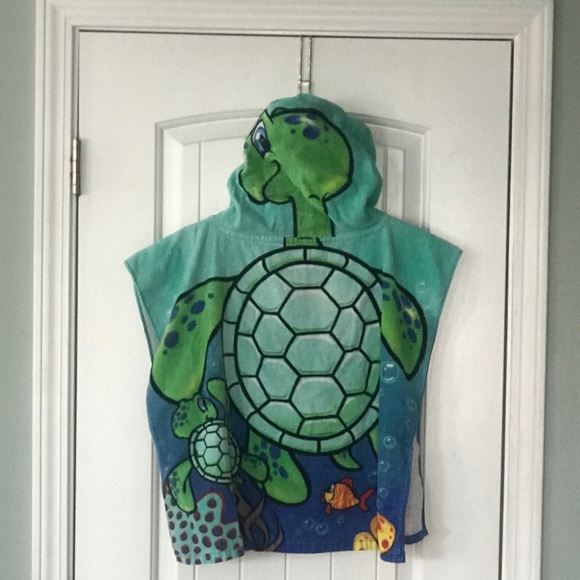 Turtle bath towel - Picture 1 of 2